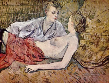  89 - beiden Freunde 1895 1 Toulouse Lautrec Henri de